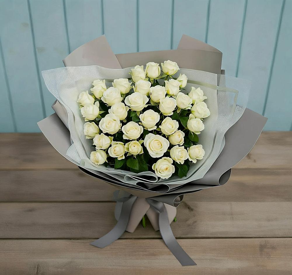 Букет Белоснежная нежность в Алексеевка Алексеевский район