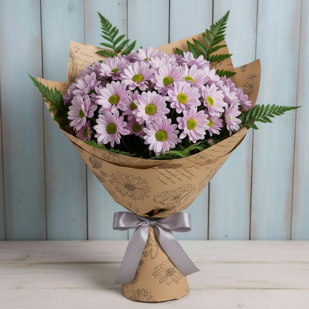 Букет цветов из: Хризантемы в Алексеевка Алексеевский район