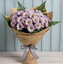 Букет соблазн в Алексеевка Алексеевский район Букет цветов из:  Хризантемы в Алексеевка Алексеевский район