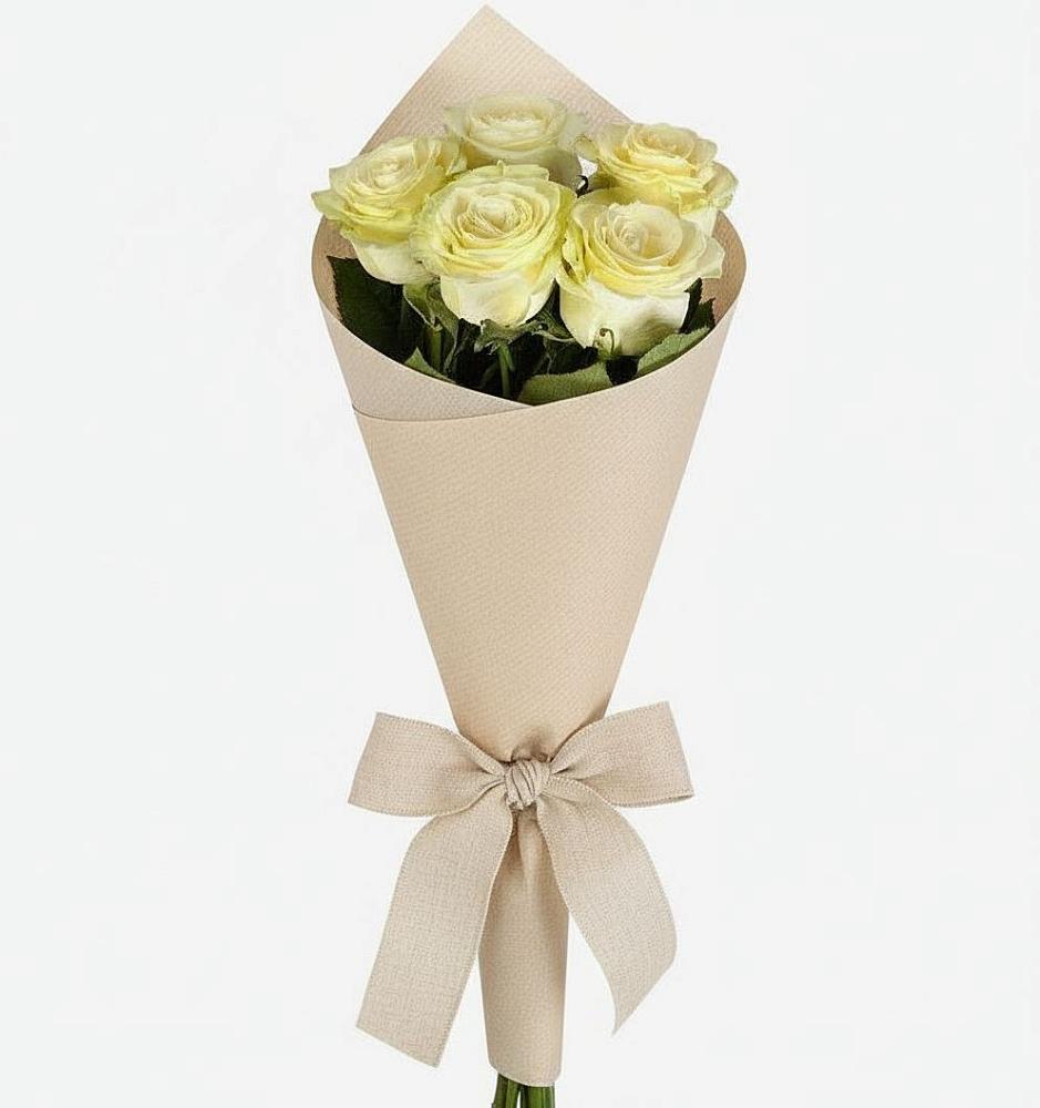 Букет белые крылья в Алексеевка Алексеевский район Букет цветов из: Розы в Алексеевка Алексеевский район