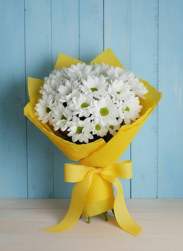 Букет цветов из: Хризантемы в Алексеевка Алексеевский район