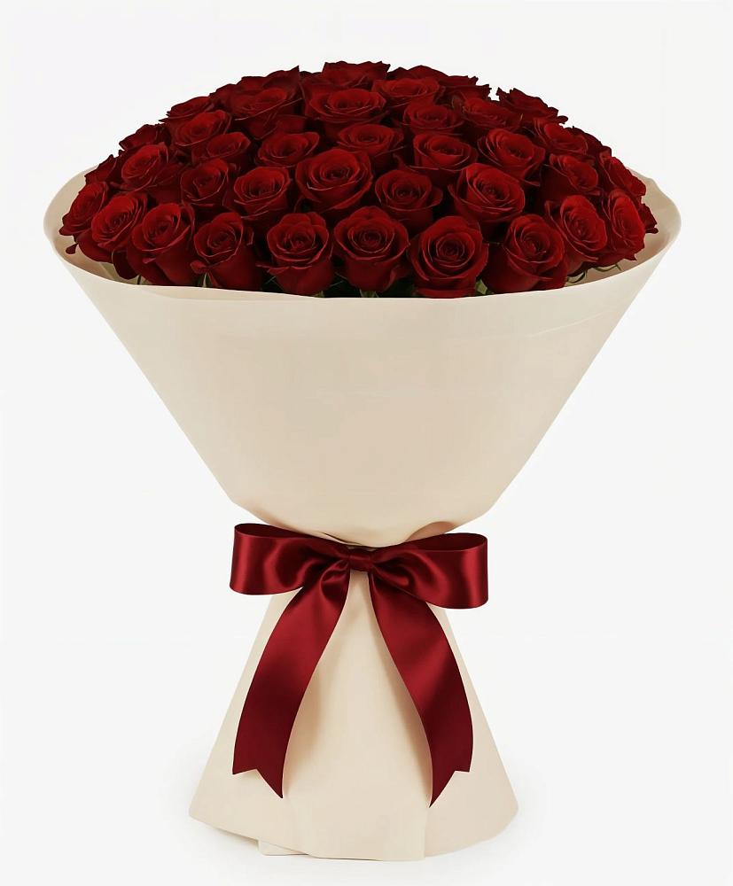 Букет 101 Бордовая роза Блэк Бакарра в Алексеевка Алексеевский район